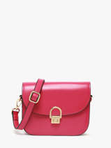 Cross Body Tas Altair Leder Etrier Roze altair EALA081M